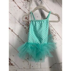 Op baby girls 12 month turquoise blue swim suit